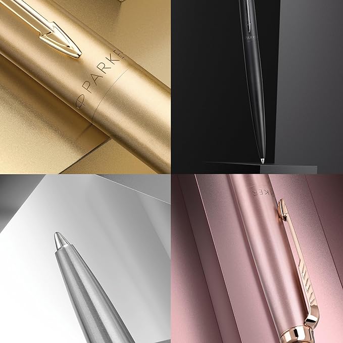 Parker Jotter XL Ballpoint Pen | Monochrome Matte Rose Gold | Medium Point | Blue Ink | Gift Box
