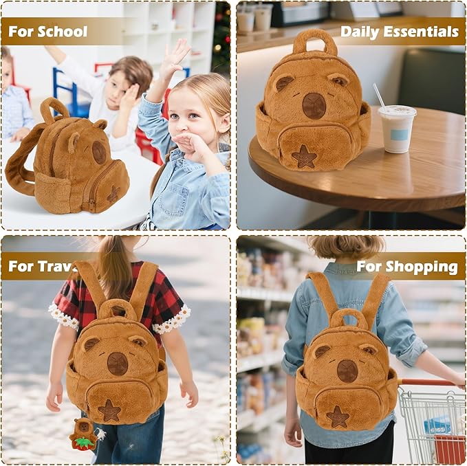 28Pcs Cute Capybara Gifts with Capybara Animals and Stationery set for Birthdays Gifts Back to School Classroom Rewards for Womens or Others.