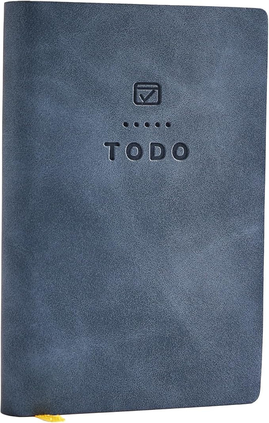 Tiita to Do List Notebook 98 Pages Daily to Do List Notepad for Work Pocket to Do List Undated Daily Planner 4.2"x 2.8" Small Checklist Notebook Dark Blue