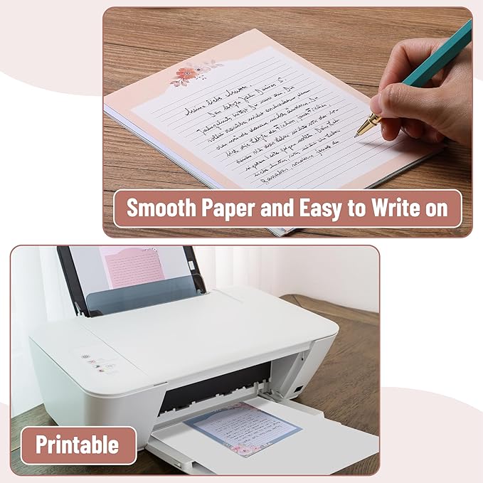Mr. Pen- Stationery Writing Paper with Envelopes, 60 Letter Writing Paper with 30 Envelopes, Cute Stationary Set for Writing Letters, Letter Set