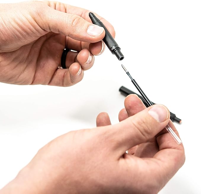 Zebra Pen – STEEL Series Premium Gel Pen – G-750 Retractable, 0.7mm Medium Point Black Ink, Rapid Dry Ink, Comfort Knurled Grip, Black Brass Barrel, Refillable, Japanese Craft Detail, 1-Pack (49811)