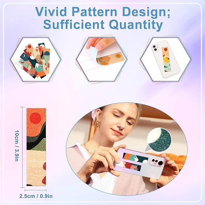 50PCS Calm Stickers for Anxiety Sensory Stickers for Relieve Adults Kids Teens Fidgets Stress Office&Classroom Supplies Anxiety Relief Items with Tactile Textured Surface Patterns(Sun)