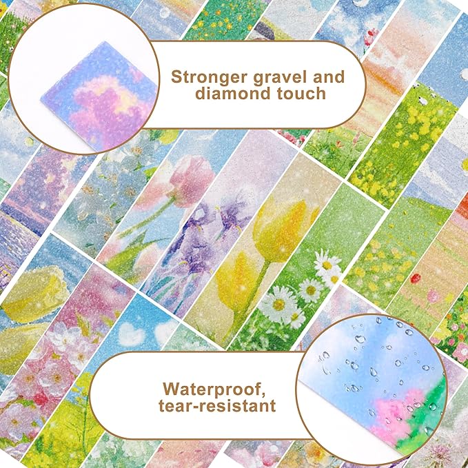 50PCS Calm Stickers for Anxiety Sensory Stickers for Relieve Adults Kids Teens Fidgets Stress Office&Classroom Supplies Anxiety Relief Items with Tactile Textured Surface Patterns(Flower)