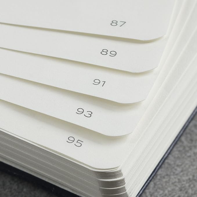 LEUCHTTURM1917 - Notebook Hardcover Medium A5-251 Numbered Pages for Writing and Journaling (Sage, Squared)