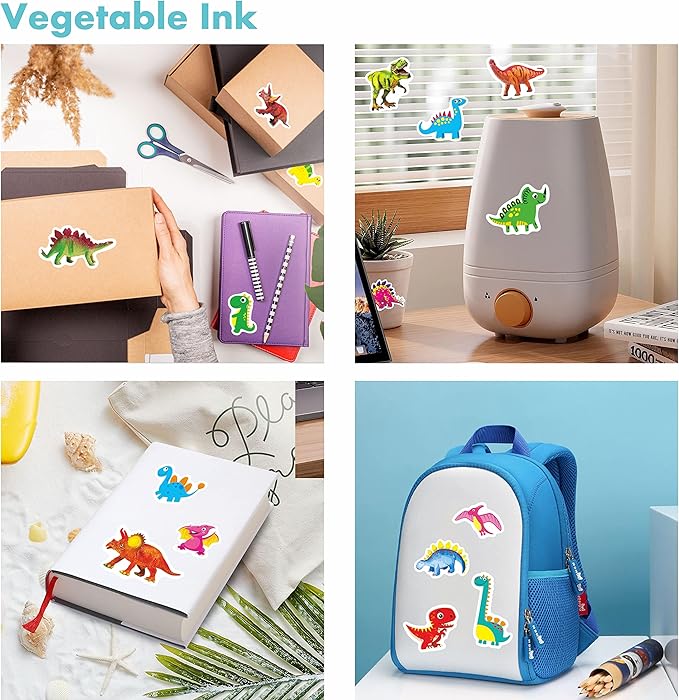 2600+ Incentive Stickers, 64 Sheets Adorable Dinosaurs, 600+ Cartoon Designs Motivational Stickers for Teacher Classroom Reward Gift Encourage Kids to Do Chores Go to The Toilet