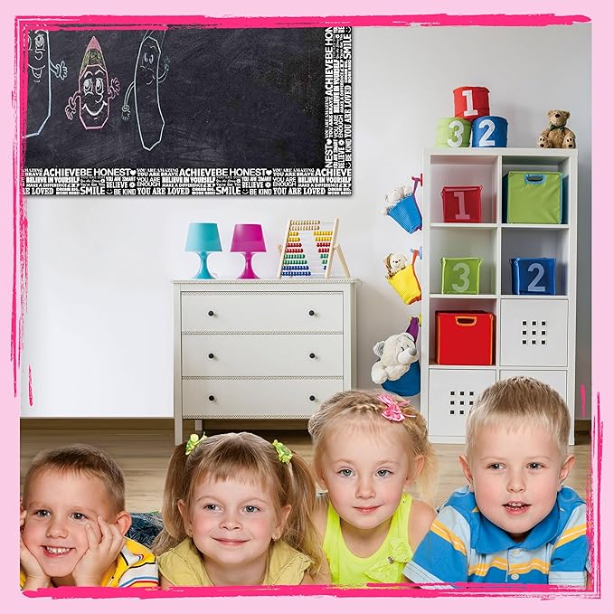 60 Feet Bulletin Board Borders, Encouraging Rolled Border Trim Back-to-School Bulletin Board Decoration, Walls, Desks, Windows, Doors, Chalkboards, Whiteboards Decors for School, Classroom & Offices
