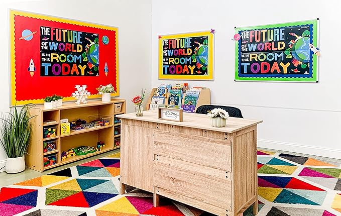 Sproutbrite Classroom Decorations - Banner Posters for Teachers - Bulletin Board and Wall Decor for Pre School, Elementary and Middle School Themes