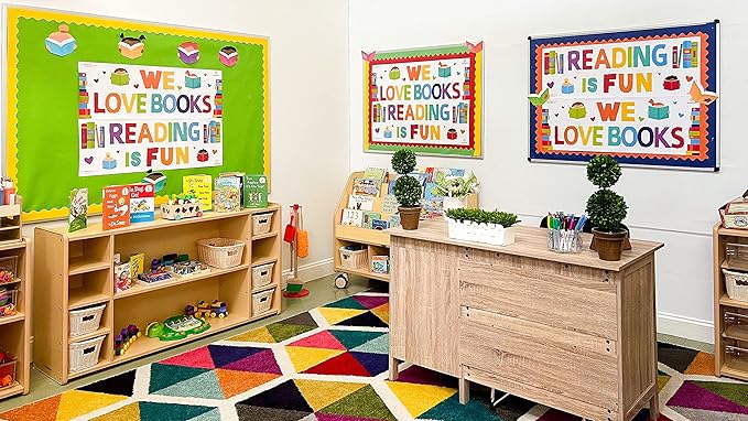 Sproutbrite Classroom Decorations - Banner and Poster for Teachers - Bulletin Board and Wall Decor for Pre School, Elementary and Middle School (Multicolor3)