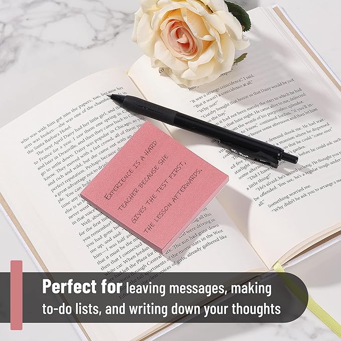 Mr. Pen- Sticky Notes, 3"x3", 12 Pads, Vintage Colors, Self-Stick Pads, Aesthetic, Colorful, Bulk (Pack of 2)