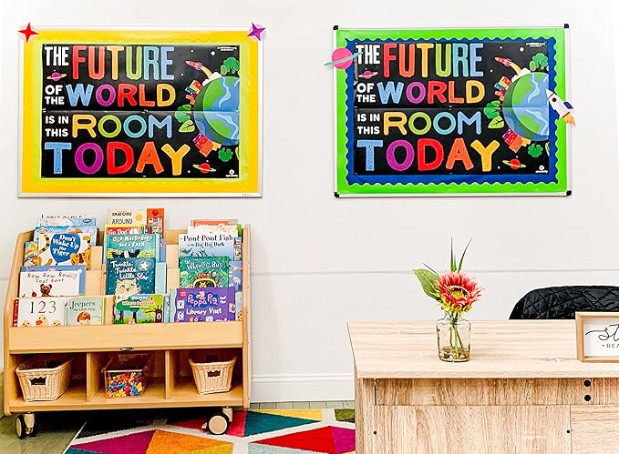 Sproutbrite Classroom Decorations - Banner Posters for Teachers - Bulletin Board and Wall Decor for Pre School, Elementary and Middle School Themes