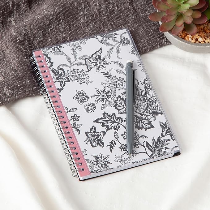 Blue Sky 2026 Weekly and Monthly Planner Calendar, January 2026 - December 2026, 5" x 8", Clear Pocket Cover, Laminated Tabs, Durable Twin Wire Binding, Analeis