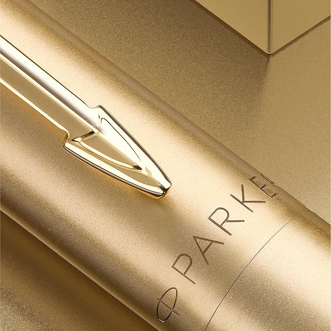Parker Jotter XL Ballpoint Pen | Monochrome Matte Gold | Medium Point | Blue Ink | Gift Box
