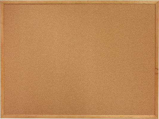Cork Board 6 x 4 Oak frame bulletin board