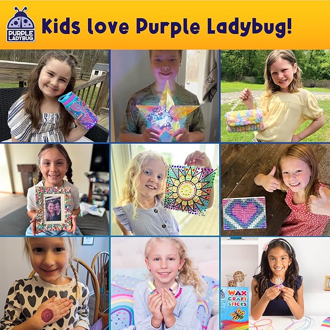 Purple Ladybug 1260 Variety Scratch and Sniff Stickers - 15 Unique Scents - Fun and Motivational Rewards for Kids and Teachers Must Haves, Smelly Sticker for Classroom, & Back to School Gift