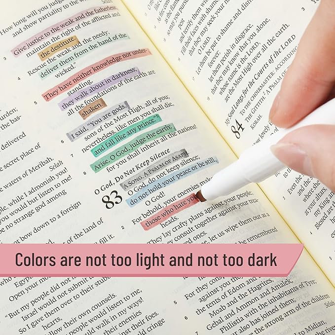 Mr. Pen- Aesthetic Highlighters, 12 Pack, Chisel Tip, Muted Pastel Colors, Cute Highlighters Assorted Colors