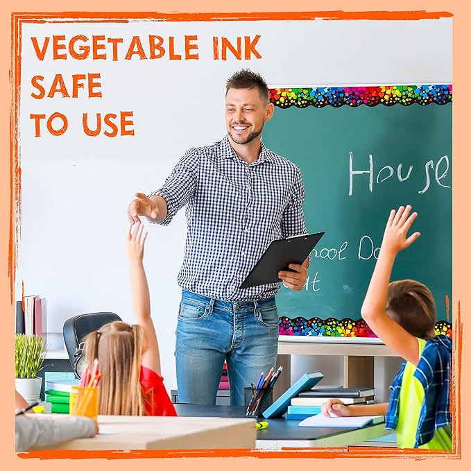 60 Feet Bulletin Board Borders, Self Adhesive Scalloped Confetti Rolled Border Trim Decoration with Strong & Permanent Adhesive for School, Classroom Offices Wall, Desks, Windows, Doors