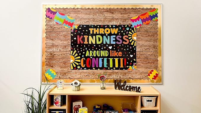 Sproutbrite Classroom Banner Decorations - Motivational & Inspirational Growth Mindset for Teachers and Students