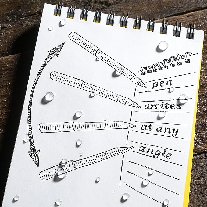 Rite in the Rain All-Weather Pen Refill - Black Ink, 11 Series Clicker Pen Compatible (No. 11R)
